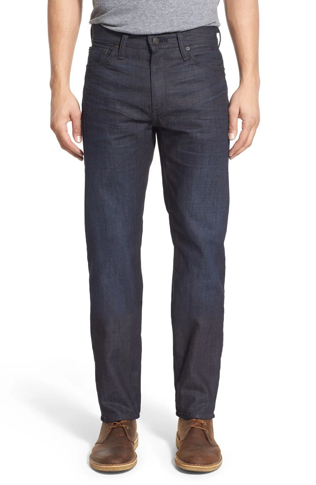 '513™' Slim Straight Leg Jeans (Scraper Dark)