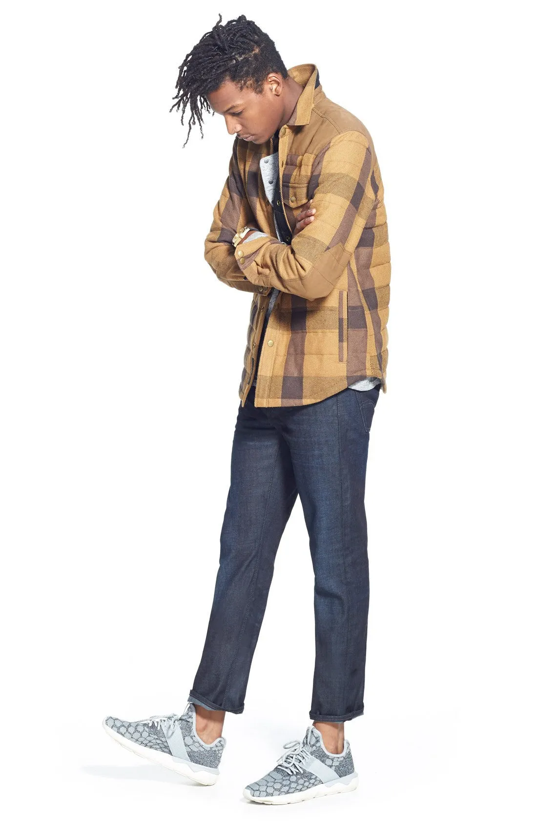 '513™' Slim Straight Leg Jeans (Scraper Dark)