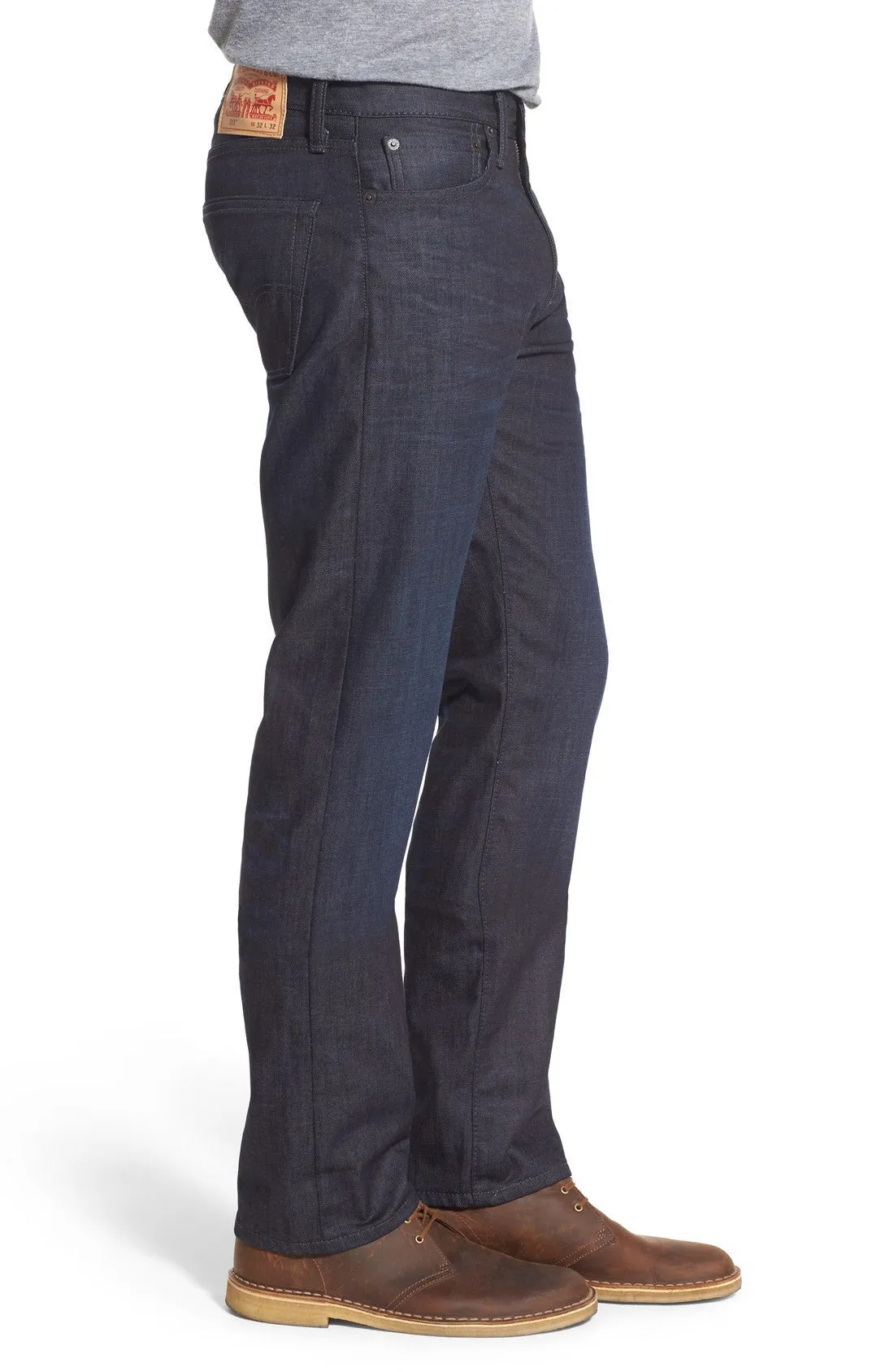 '513™' Slim Straight Leg Jeans (Scraper Dark)