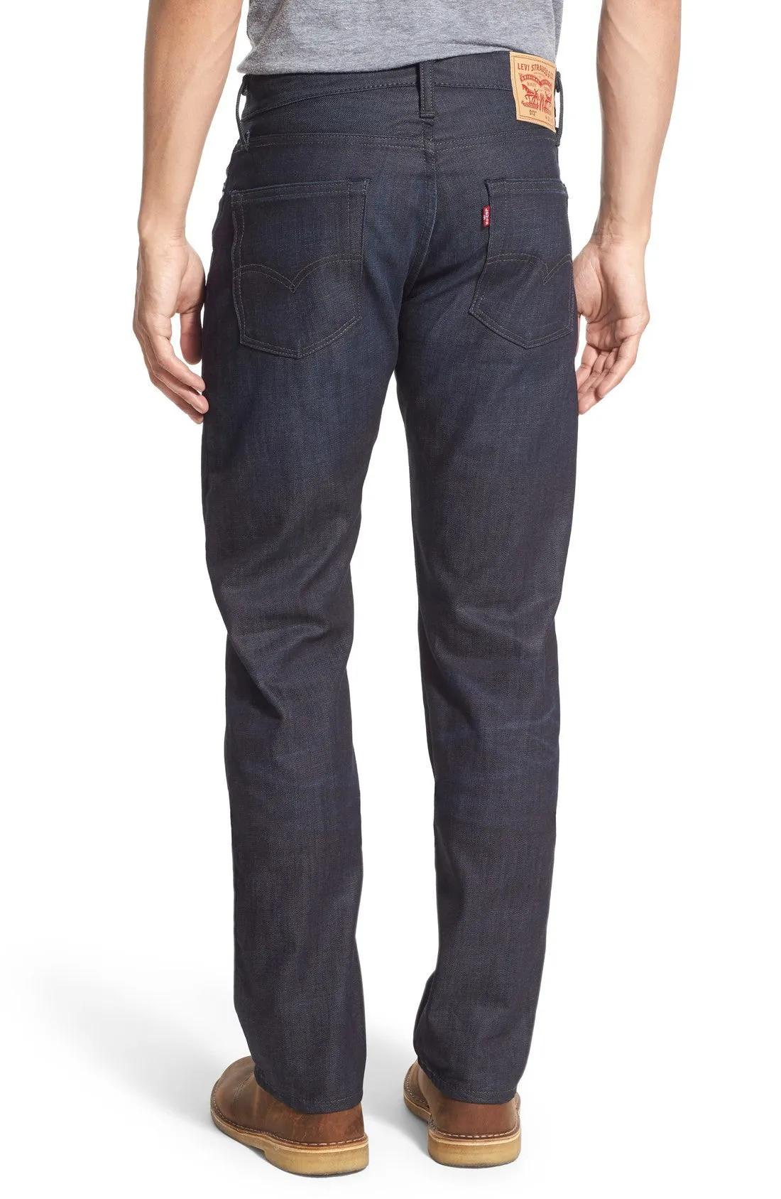'513™' Slim Straight Leg Jeans (Scraper Dark)