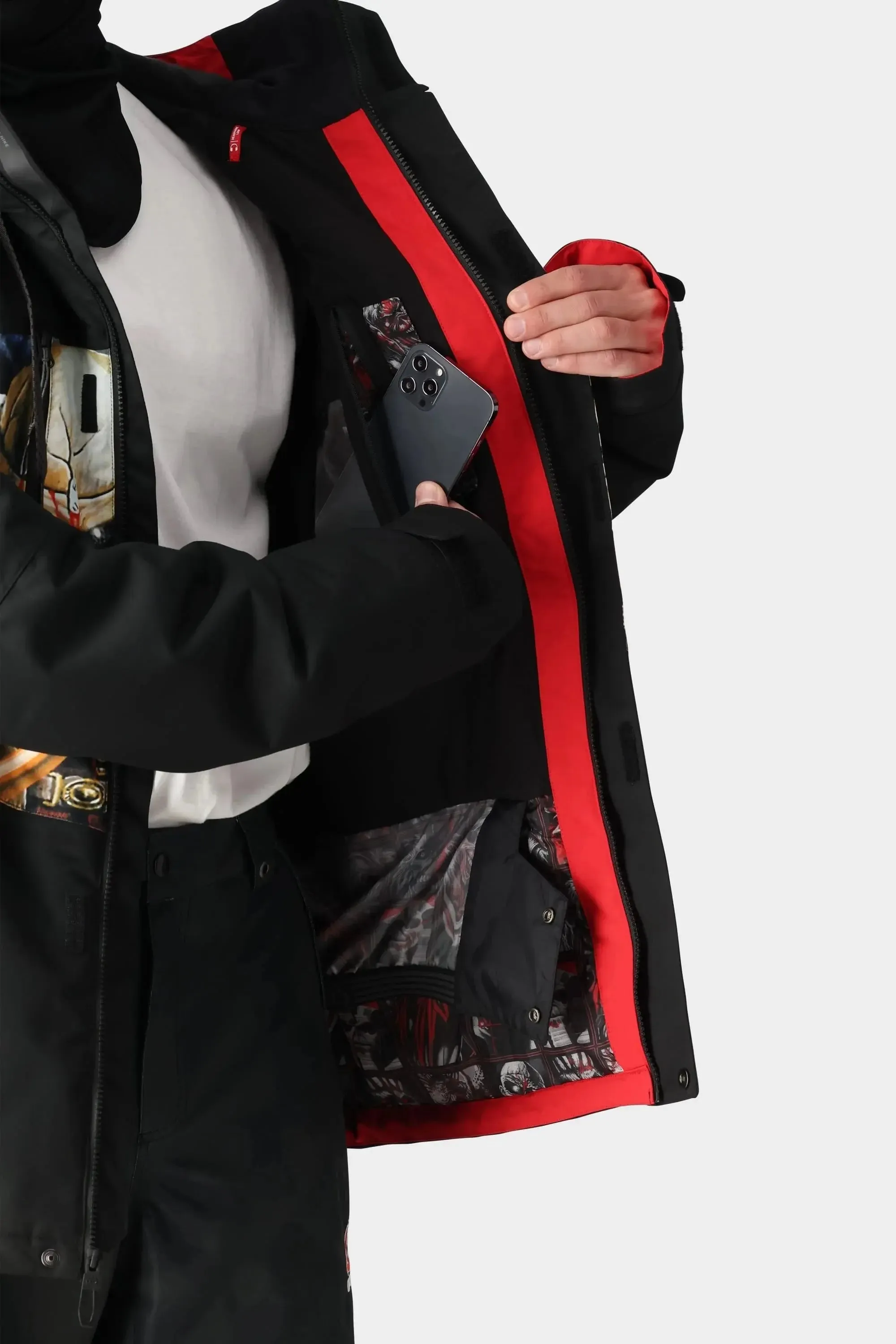 686 Geo Insulated Jacket - Iron Maiden