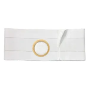 8" Left, White, Cool Comfort, Nu-Form Belt, 2X-Large, 2-1/8" Opening Placed 1-1/2" From Bottom