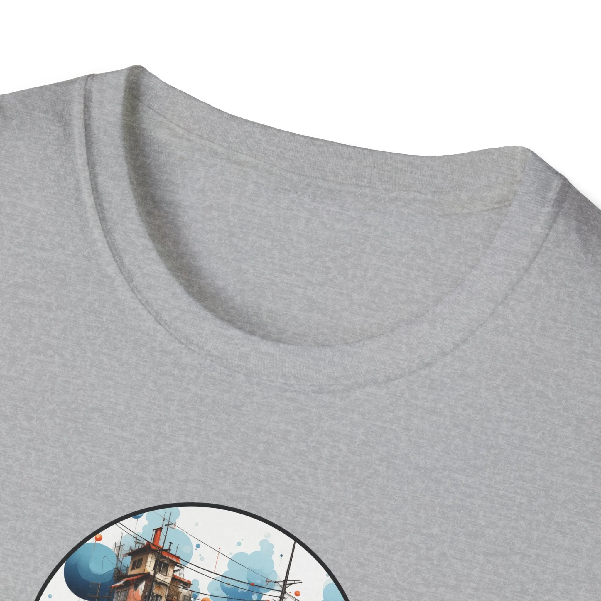 Abstract Buildings | Unisex Softstyle T-Shirt