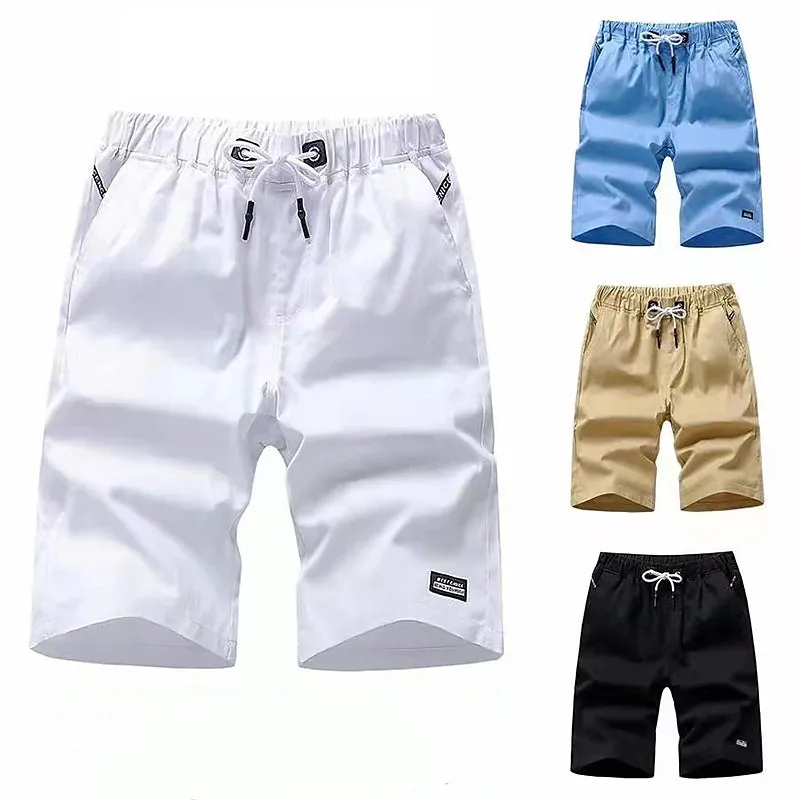Active Comfort Men's Shorts for Casual Wear in Black and Yellow