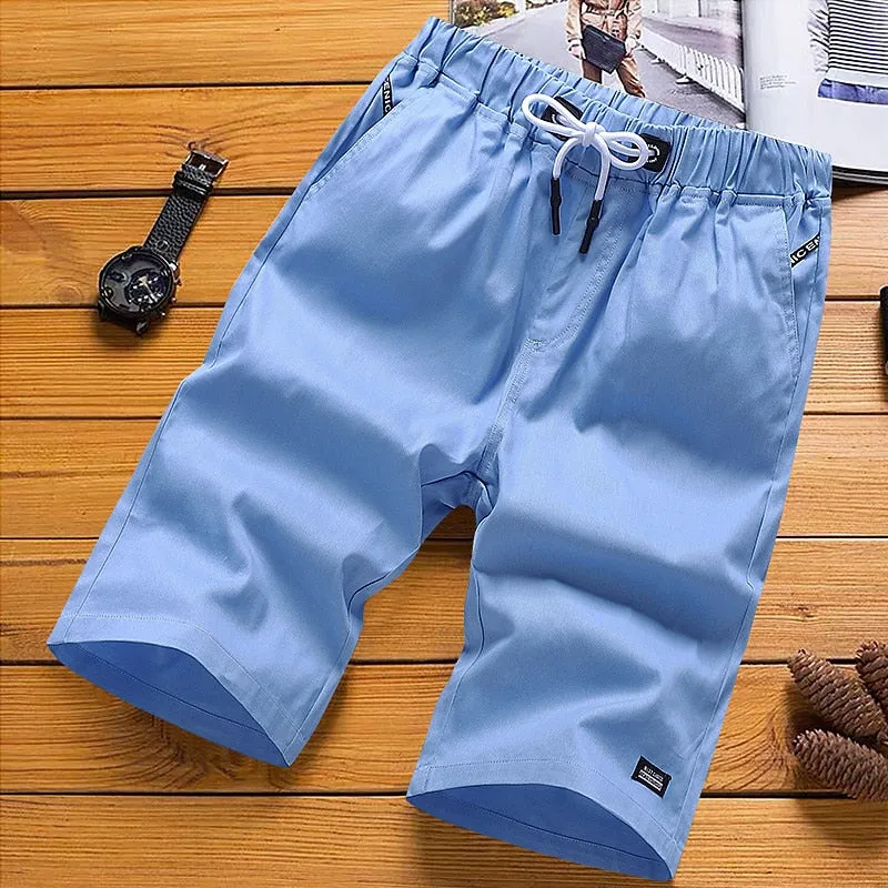 Active Comfort Men's Shorts for Casual Wear in Black and Yellow