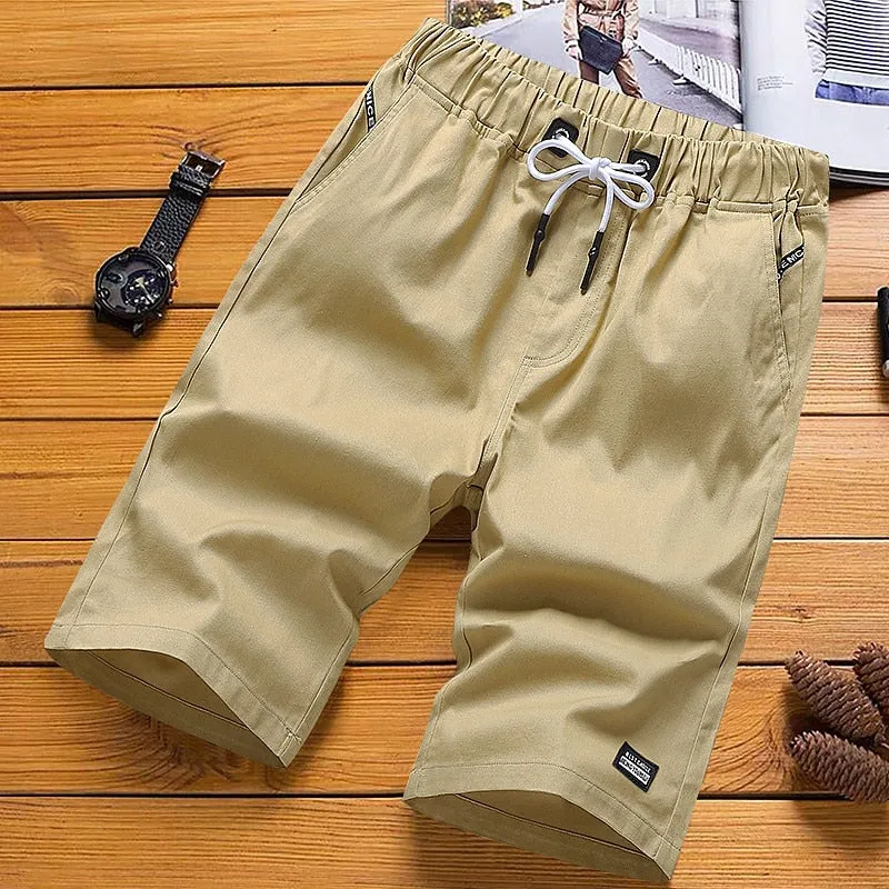 Active Comfort Men's Shorts for Casual Wear in Black and Yellow