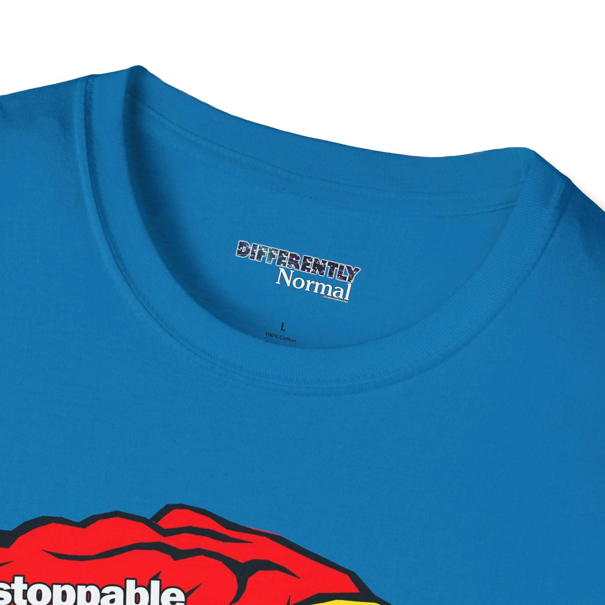ADHD Brain Map Unisex T-Shirt - Differently Normal