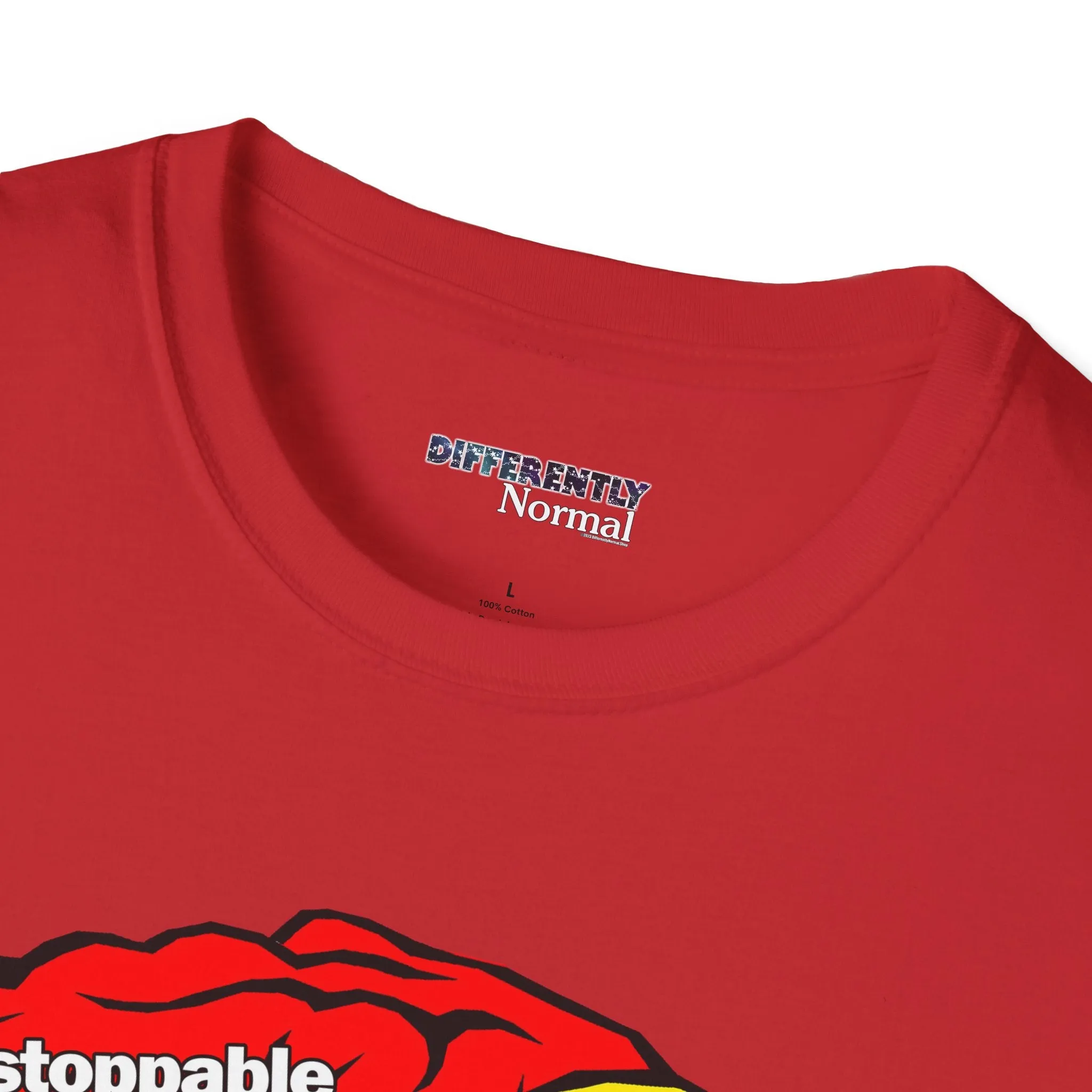 ADHD Brain Map Unisex T-Shirt - Differently Normal