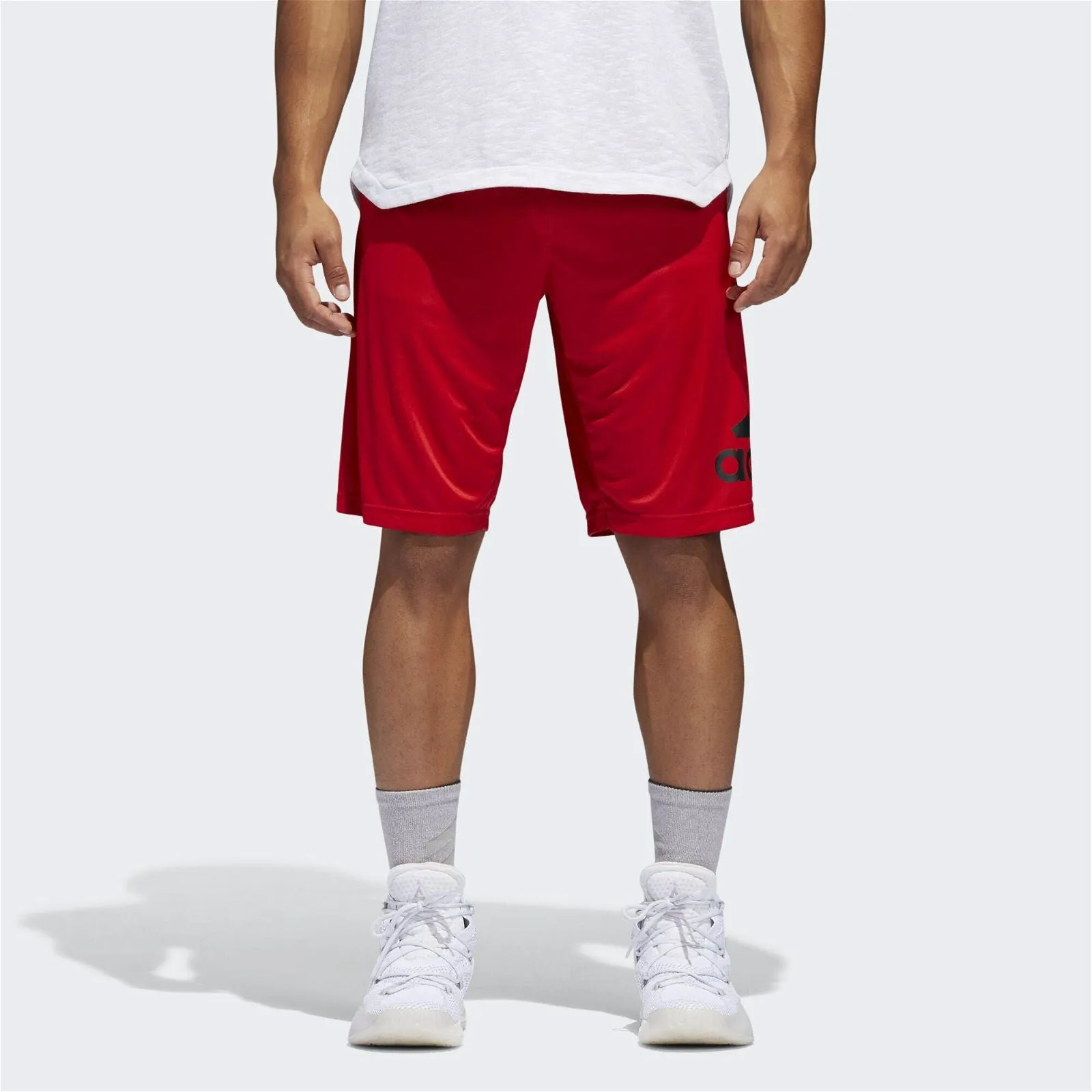 adidas Crazylight Basketball Shorts - Red