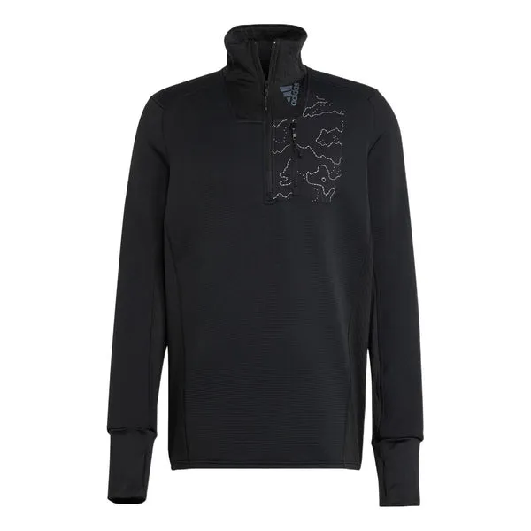 adidas X-City 1/4 Zip Colddy Sweatshirt, black
