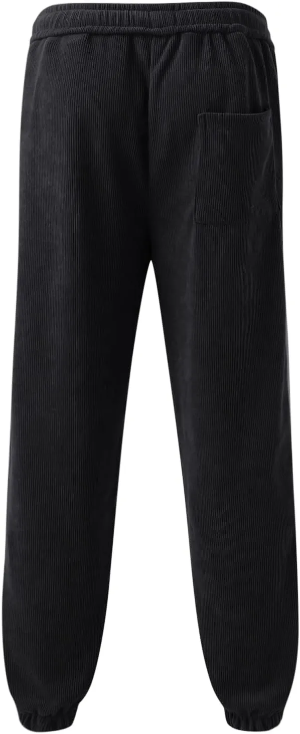 aihihe Sweatpants Mens Joggers Gym Cotton Pants for Men Jogger Big and Tall Men's Joggers Pants Gym Workout Pant Running