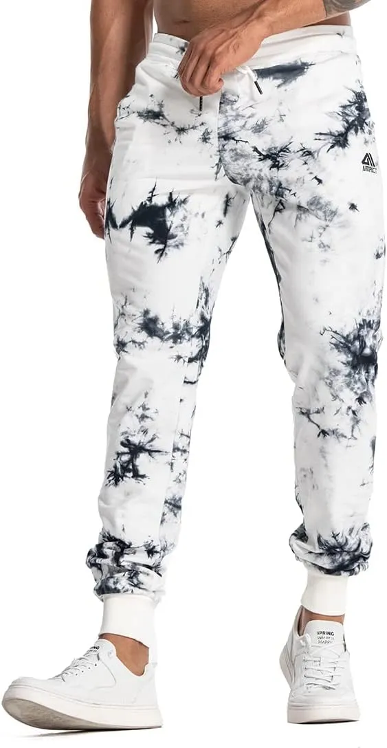 AIMPACT Men's Casual Jogger Sweatpants Tie Dye Running Sweatpants with Pockets