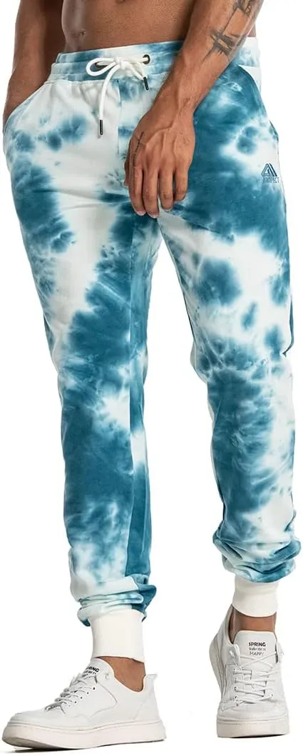 AIMPACT Men's Casual Jogger Sweatpants Tie Dye Running Sweatpants with Pockets