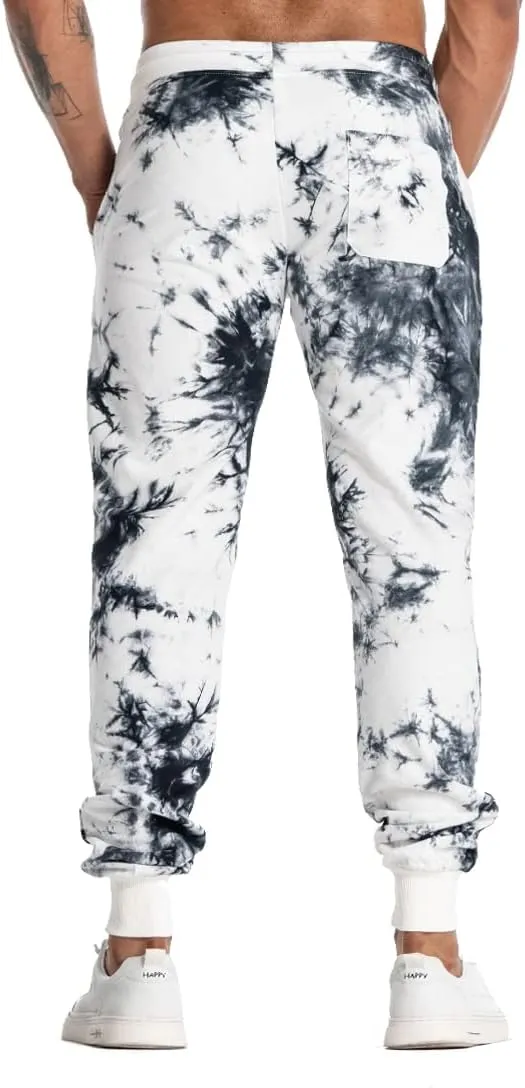 AIMPACT Men's Casual Jogger Sweatpants Tie Dye Running Sweatpants with Pockets