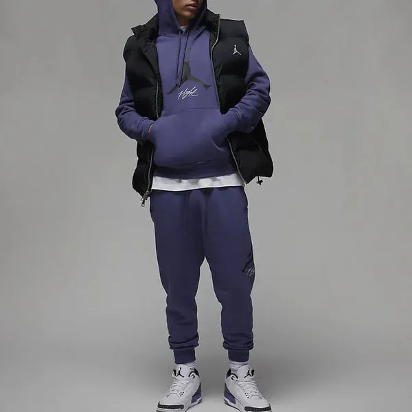 Air Jordan Essentials Fleece Hoodie 'Purple', Purple