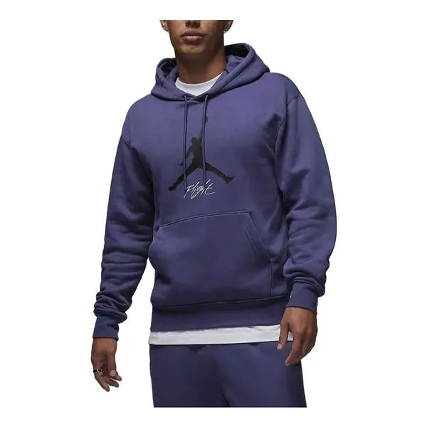 Air Jordan Essentials Fleece Hoodie 'Purple', Purple