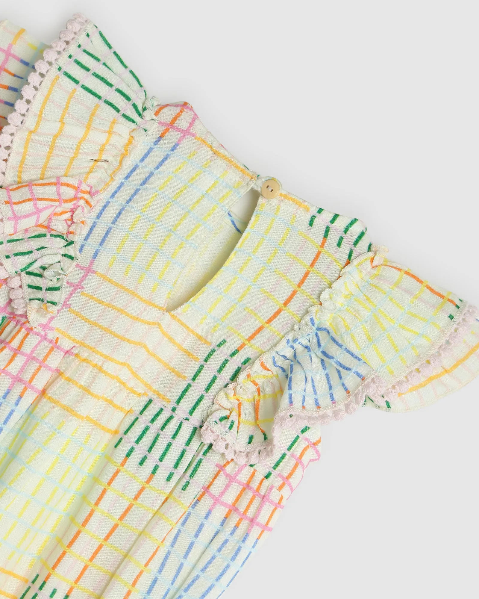 ALEX AND ANT - LOUISA PLAYSUIT CRAZY GINGHAM