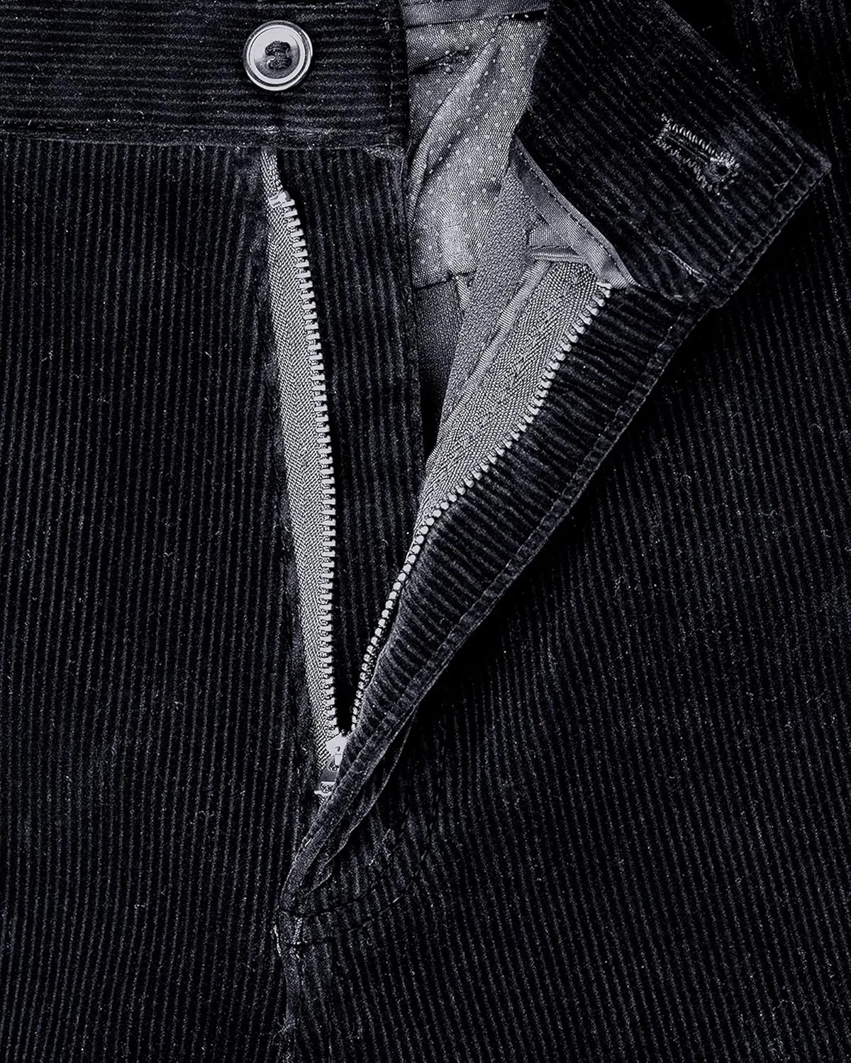 Alimens & Gentle Men's Corduroy Pant Straight Fit Flat-Front Casual Chino Pants