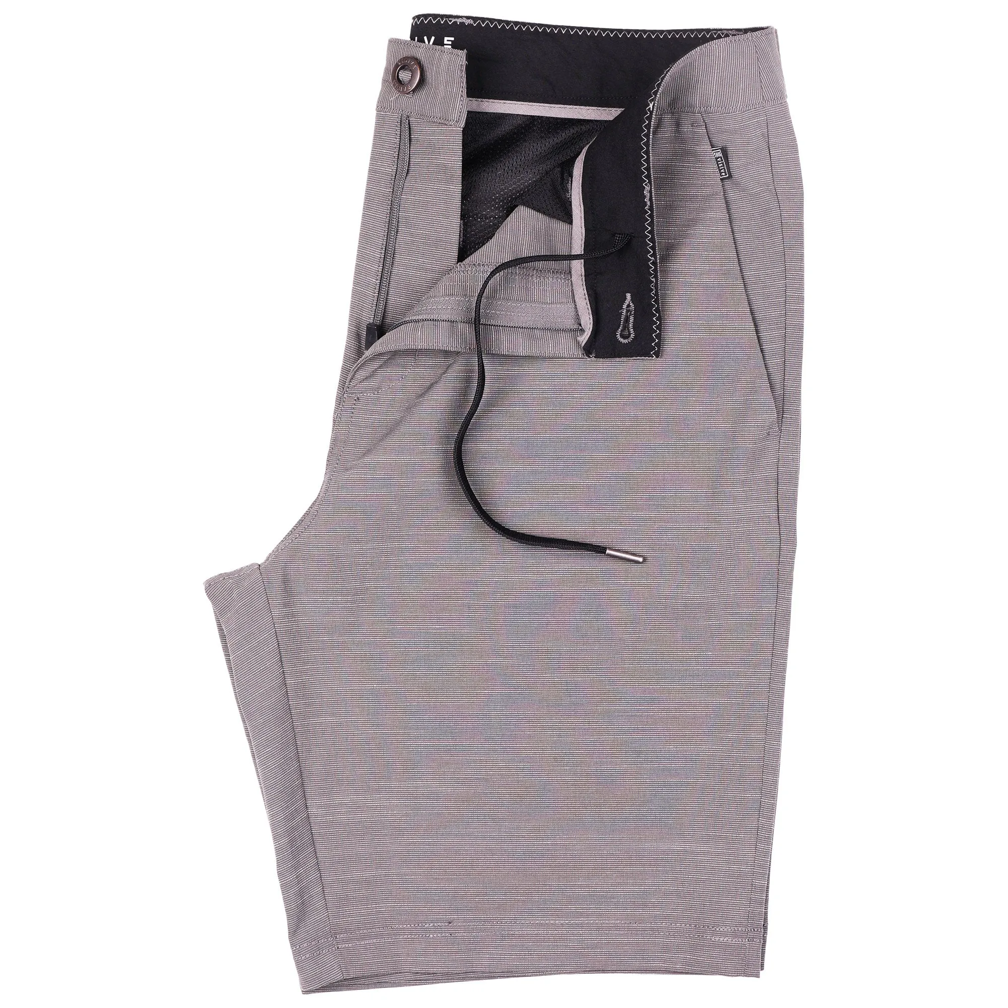All In One Mens Hybrid Shorts - Slub Navy