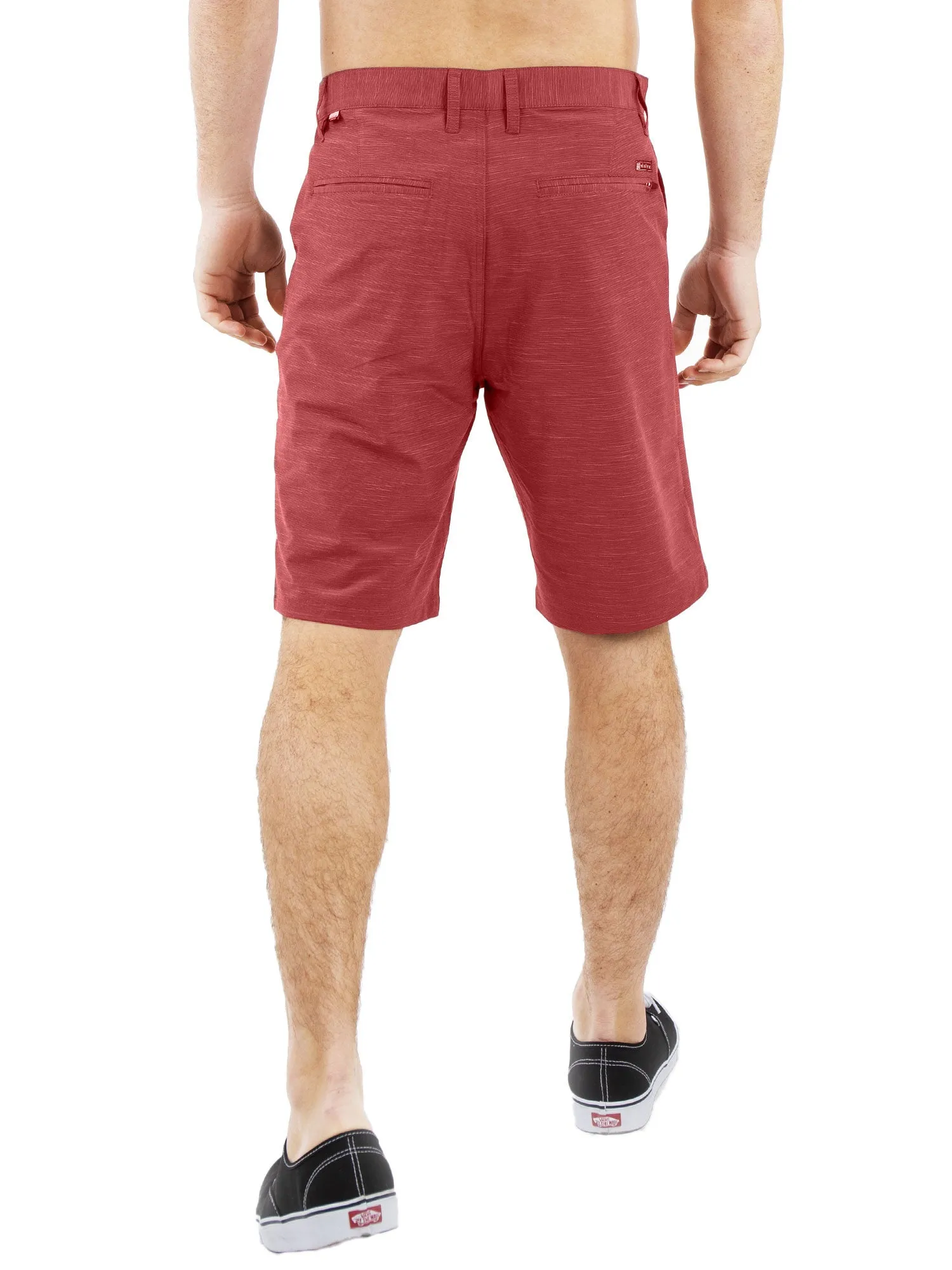 All In One Mens Hybrid Shorts - Slub Navy