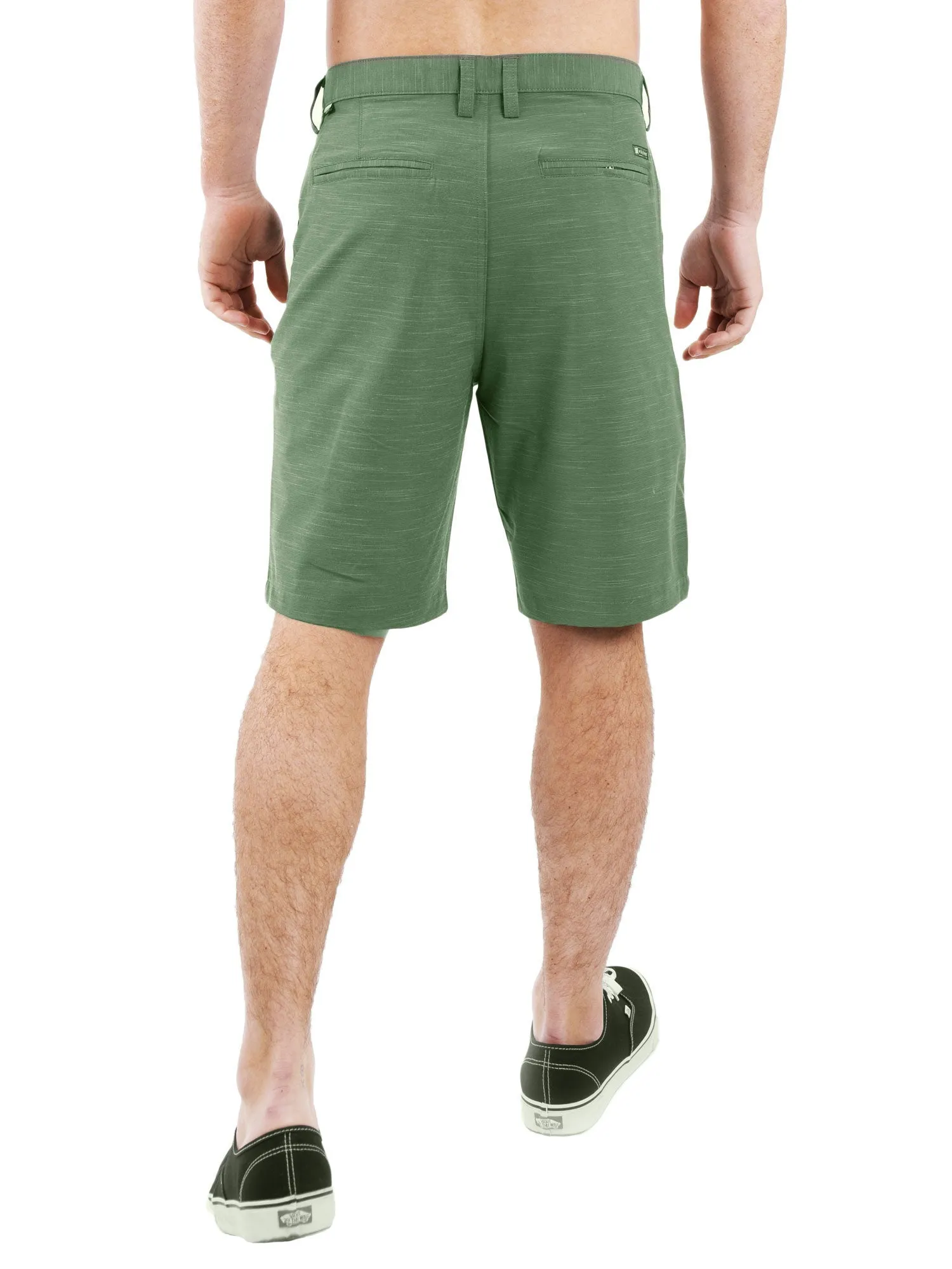 All In One Mens Hybrid Shorts - Slub Navy