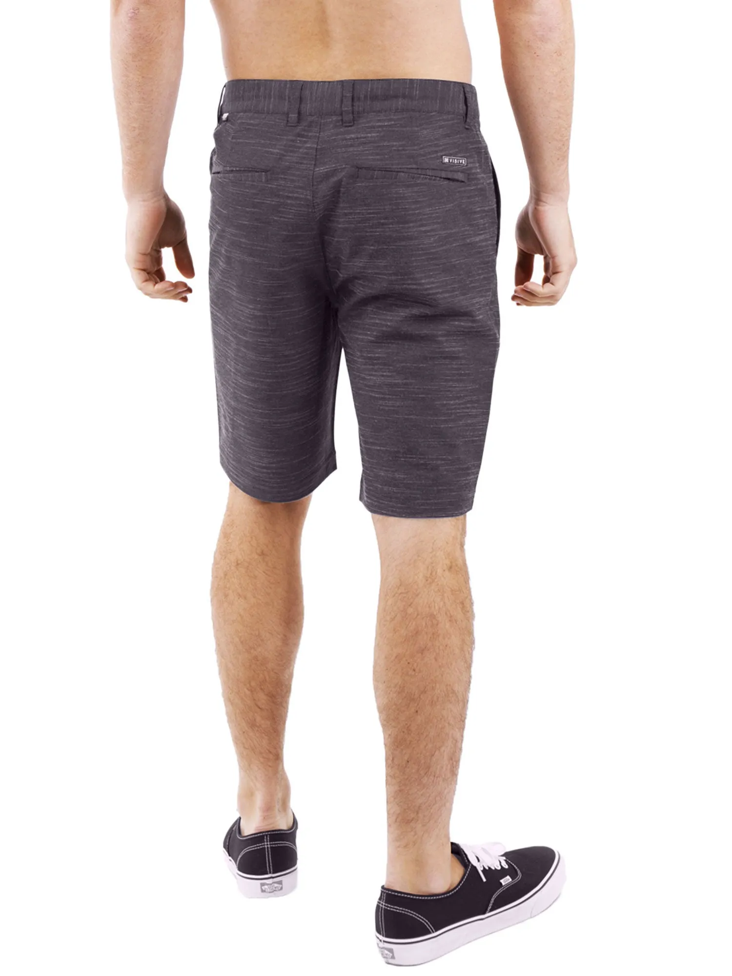 All In One Mens Hybrid Shorts - Slub Navy