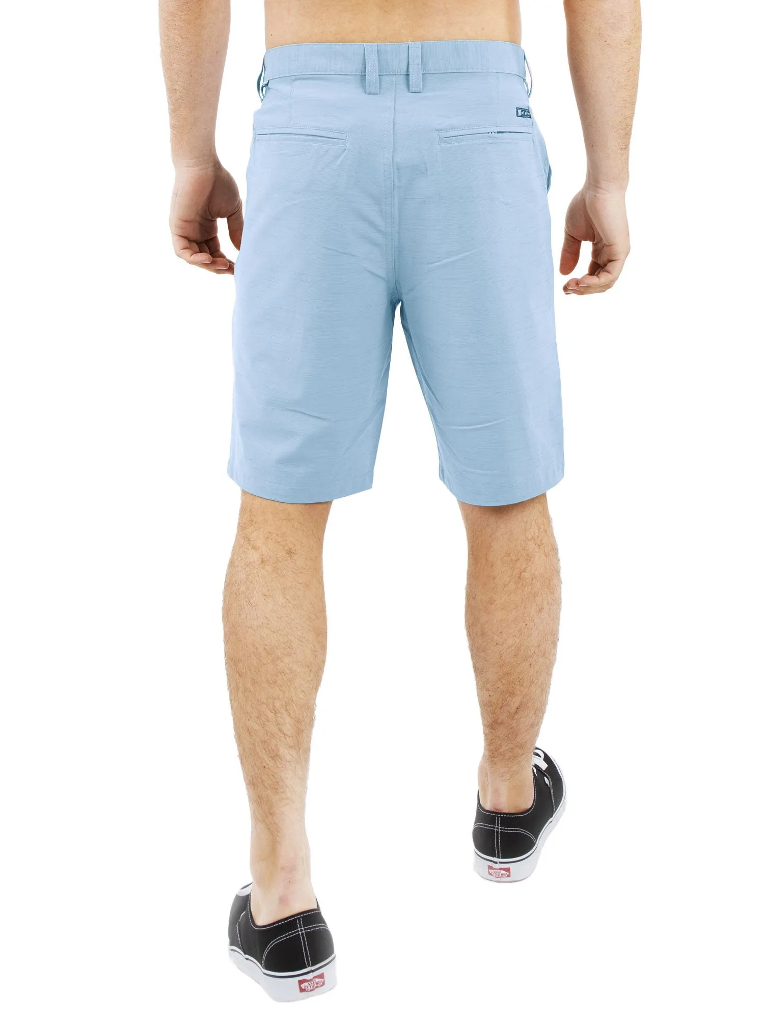All In One Mens Hybrid Shorts - Slub Navy