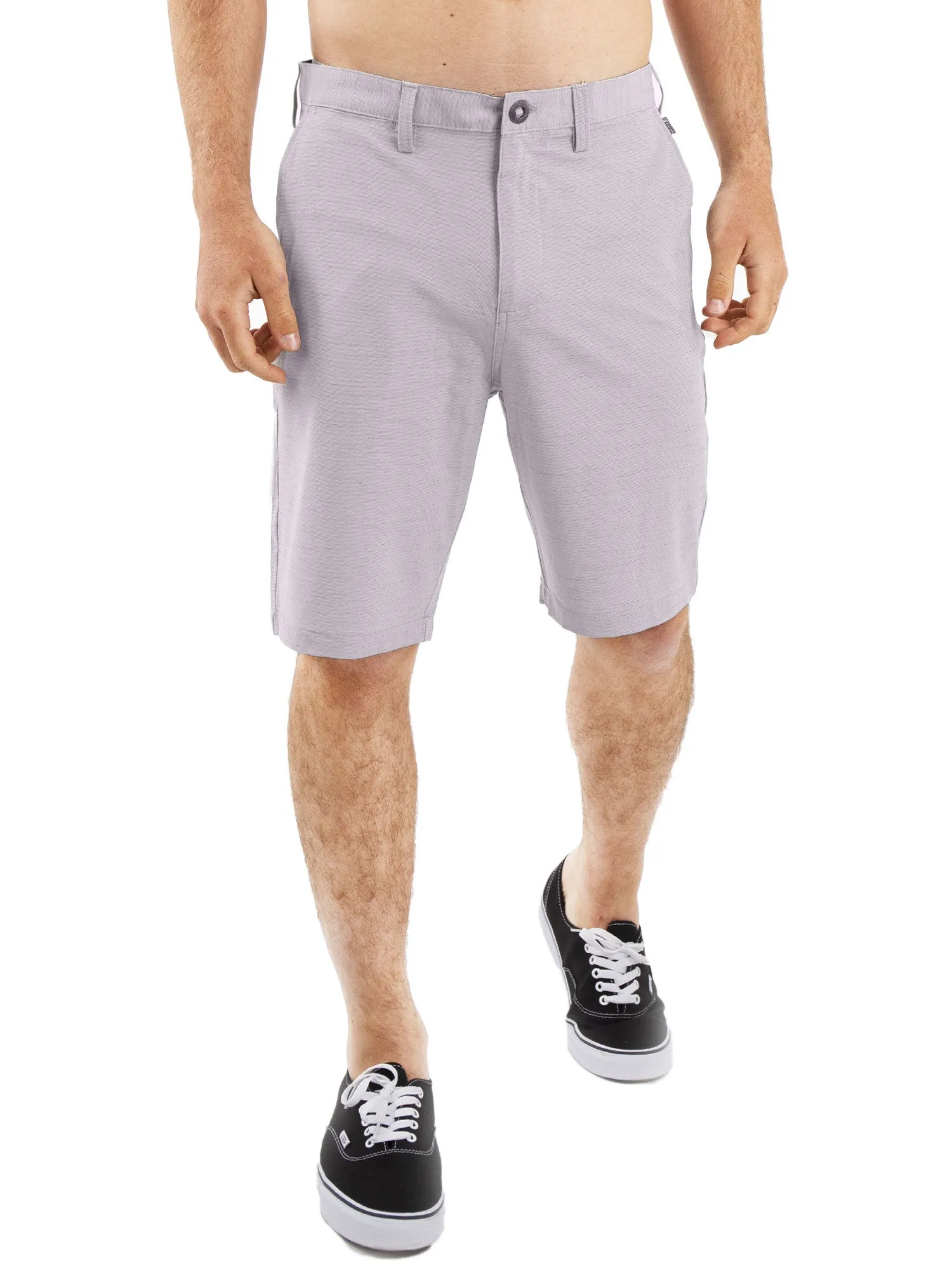 All In One Mens Hybrid Shorts - Slub Navy