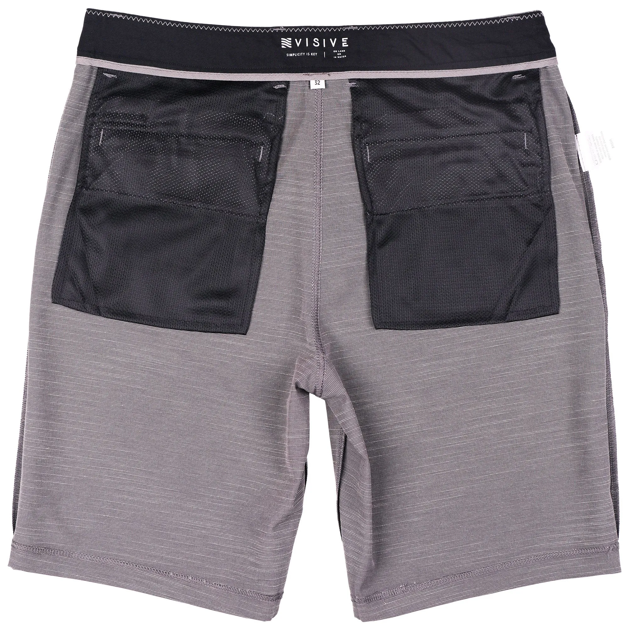 All In One Mens Hybrid Shorts - Slub Navy
