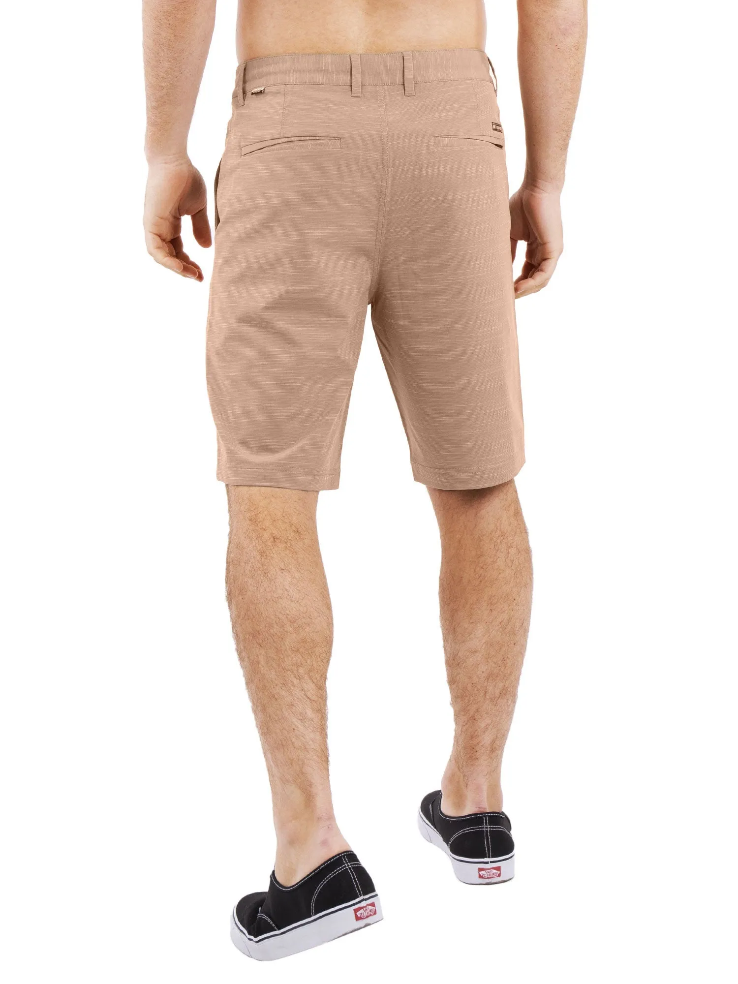 All In One Mens Hybrid Shorts - Slub Navy