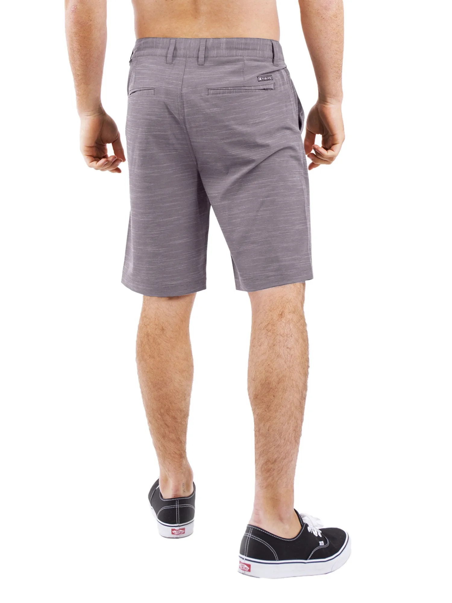 All In One Mens Hybrid Shorts - Slub Navy