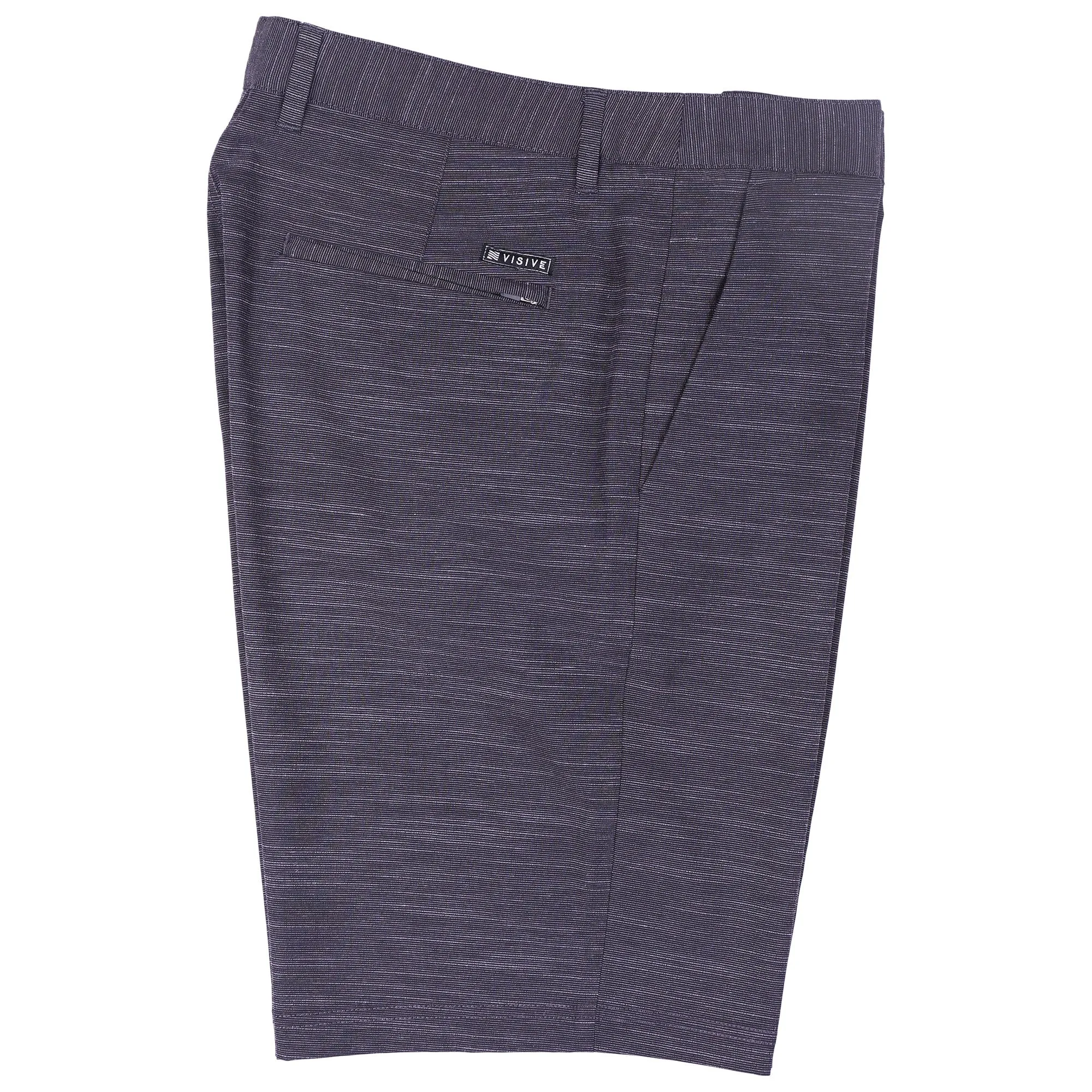 All In One Mens Hybrid Shorts - Slub Navy