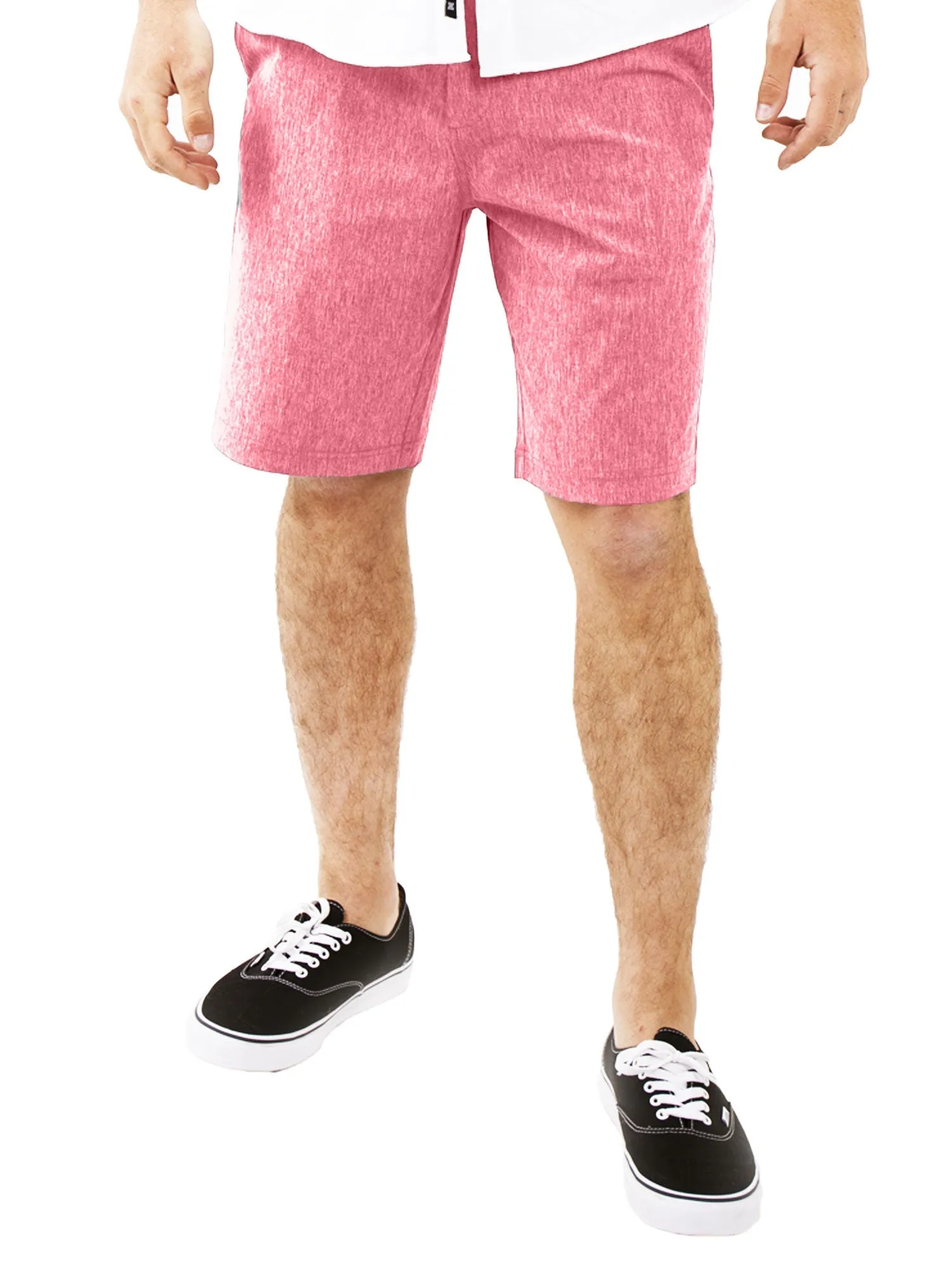 Alpha Mens Hybrid Shorts - Yarn Dye Navy