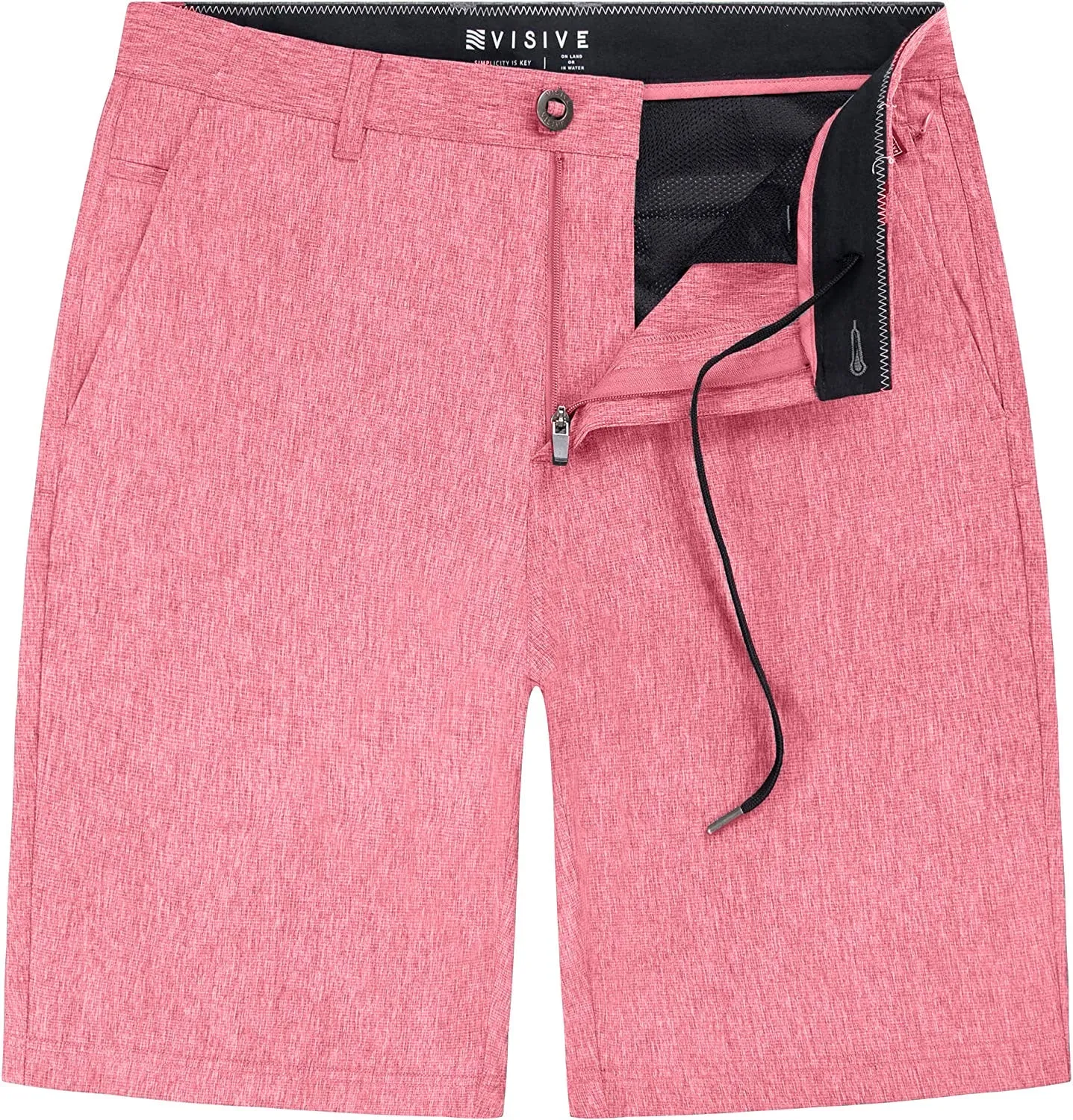 Alpha Mens Hybrid Shorts - Yarn Dye Navy