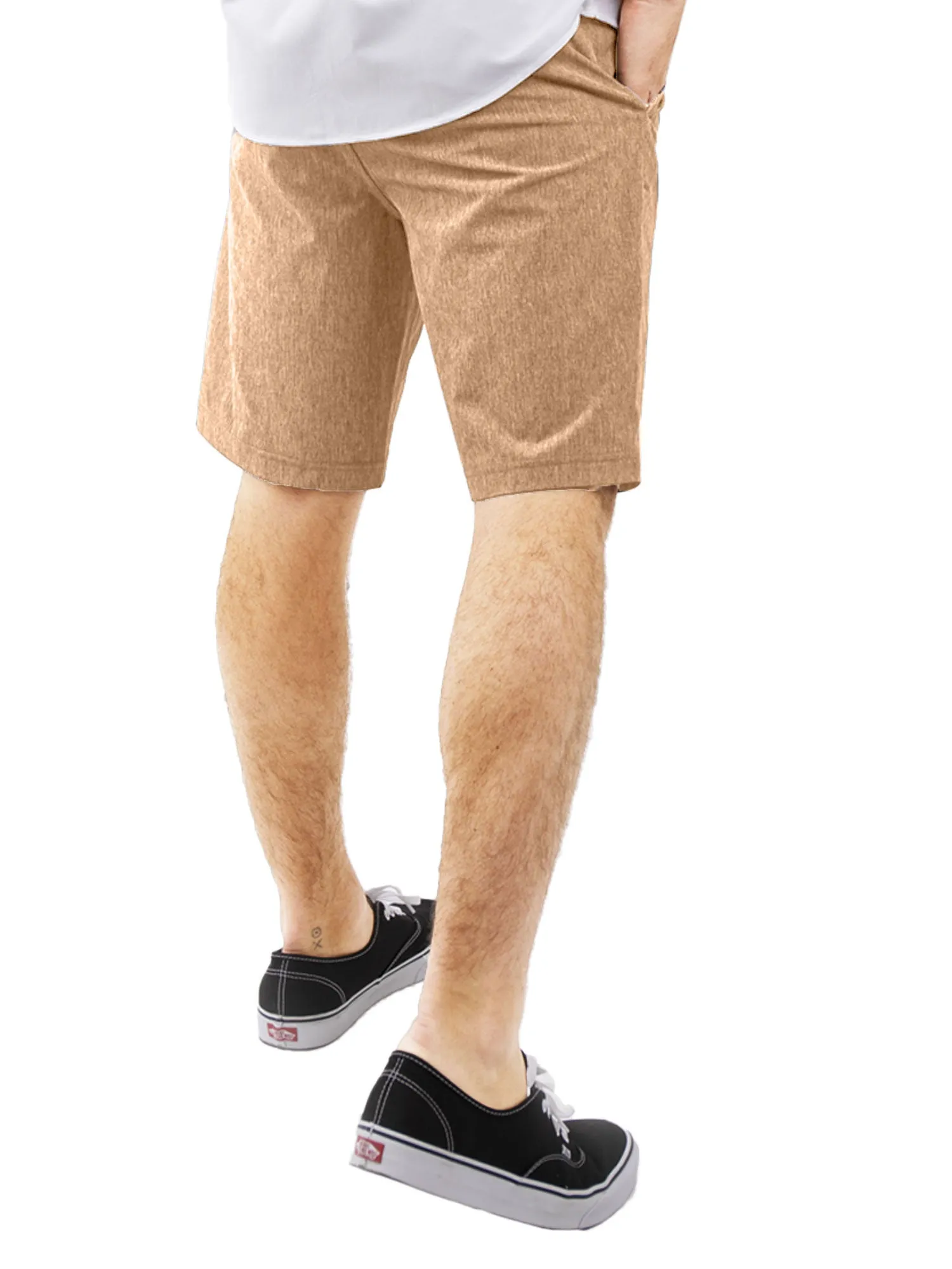 Alpha Mens Hybrid Shorts - Yarn Dye Navy