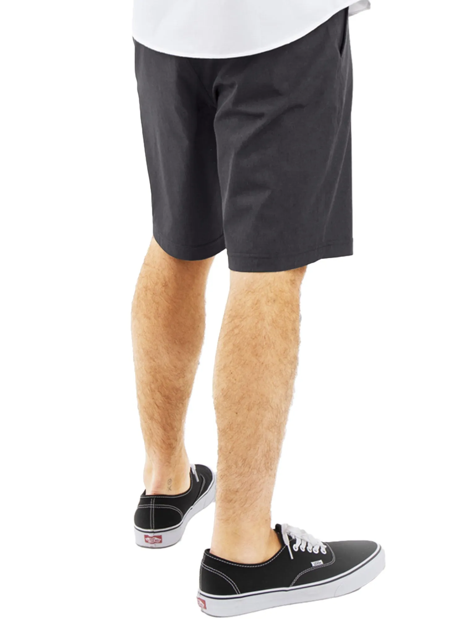 Alpha Mens Hybrid Shorts - Yarn Dye Navy