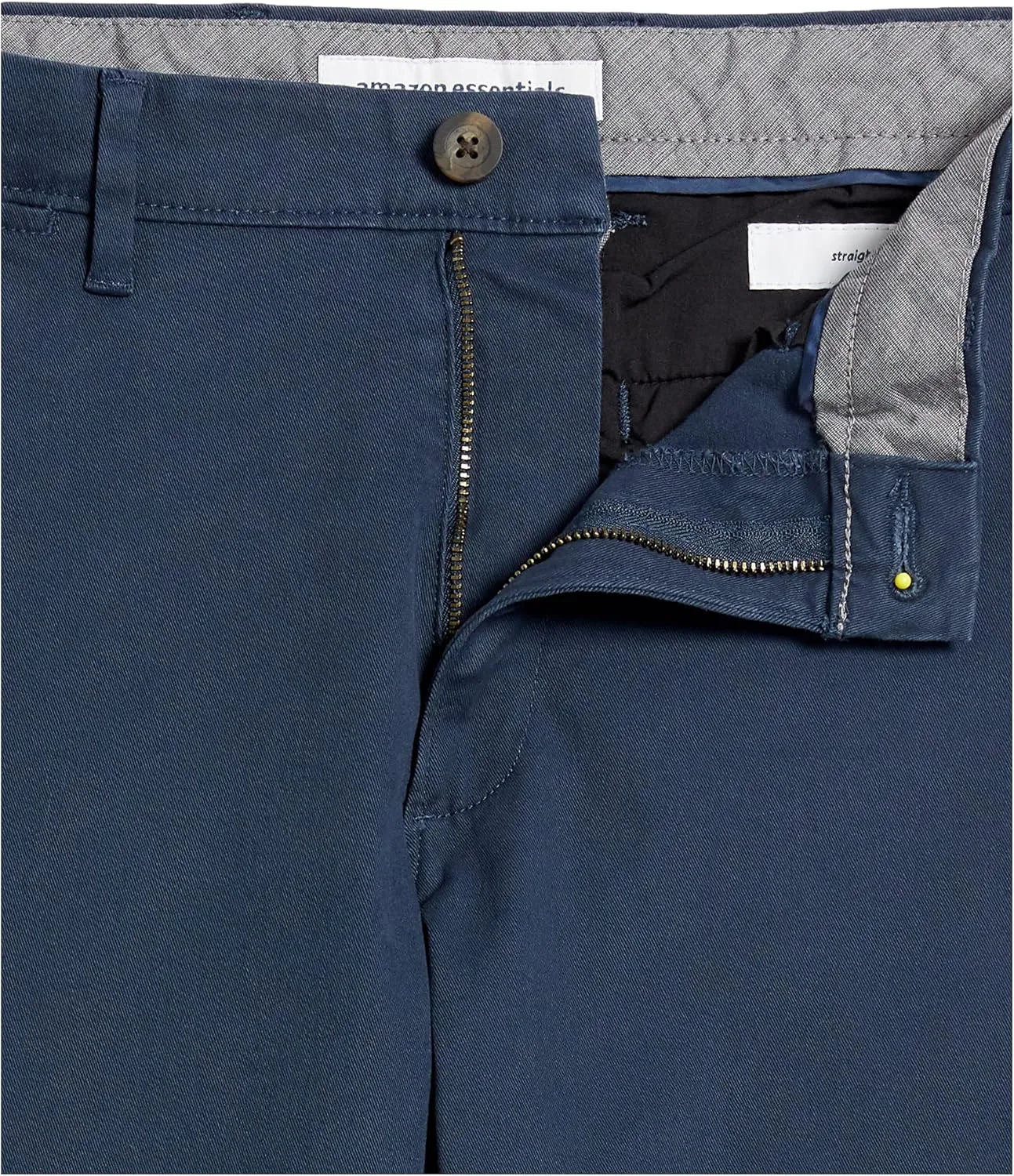Amazon Essentials Mens Straight-Fit Casual Stretch Chino Pants
