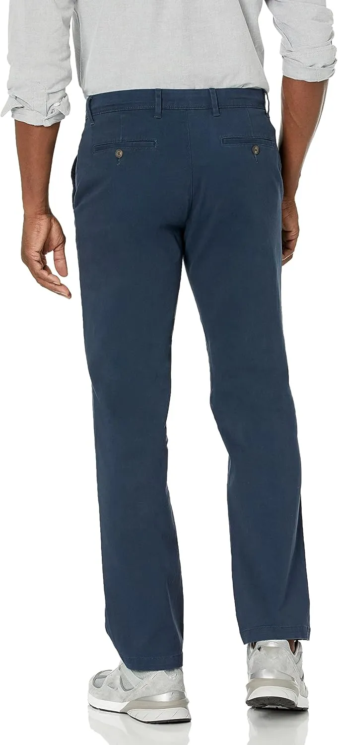 Amazon Essentials Mens Straight-Fit Casual Stretch Chino Pants