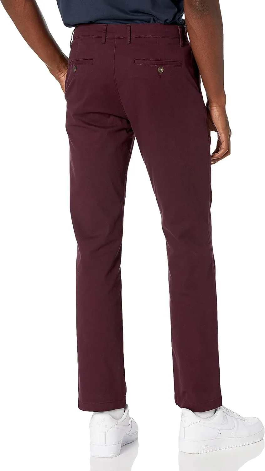 Amazon Essentials Mens Straight-Fit Casual Stretch Chino Pants