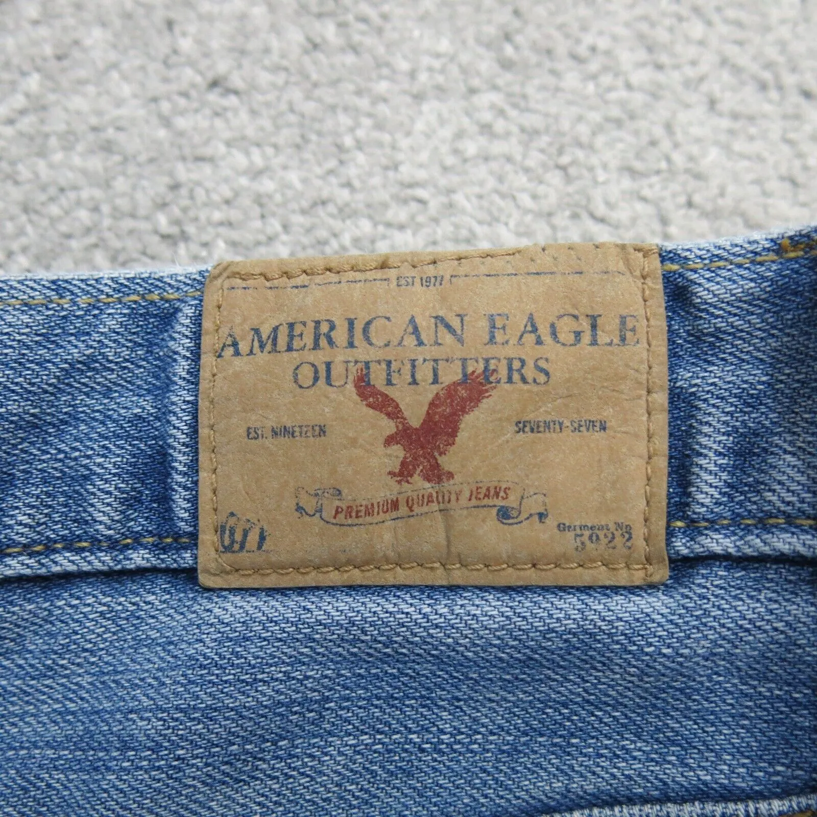 American Eagle Jeans 27 Blue Womens Bootcut Leg Denim Mid Rise Casual Outdoor