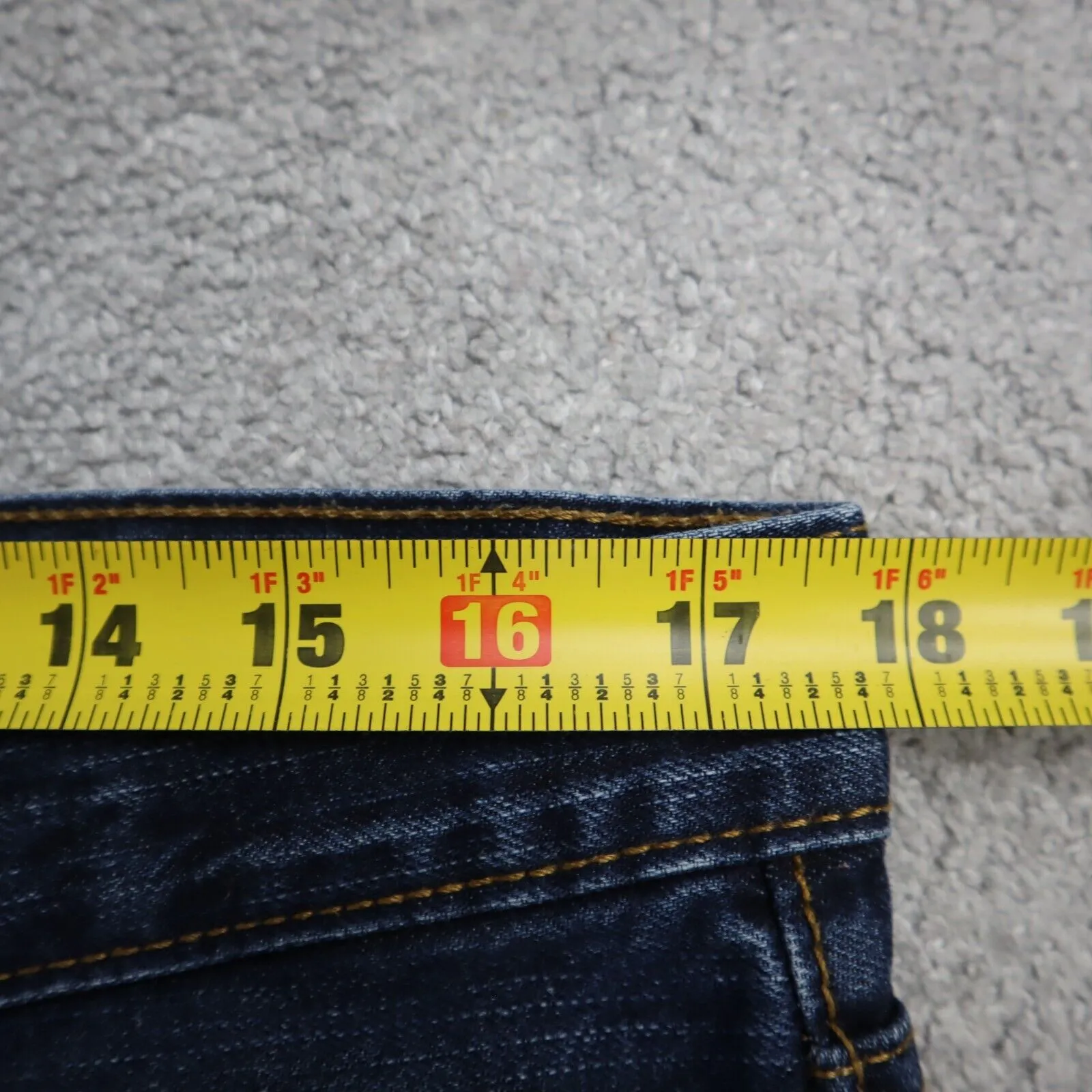 American Eagle Mens Jeans Slim Straight Leg 100% Cotton Blue Size W34xL30