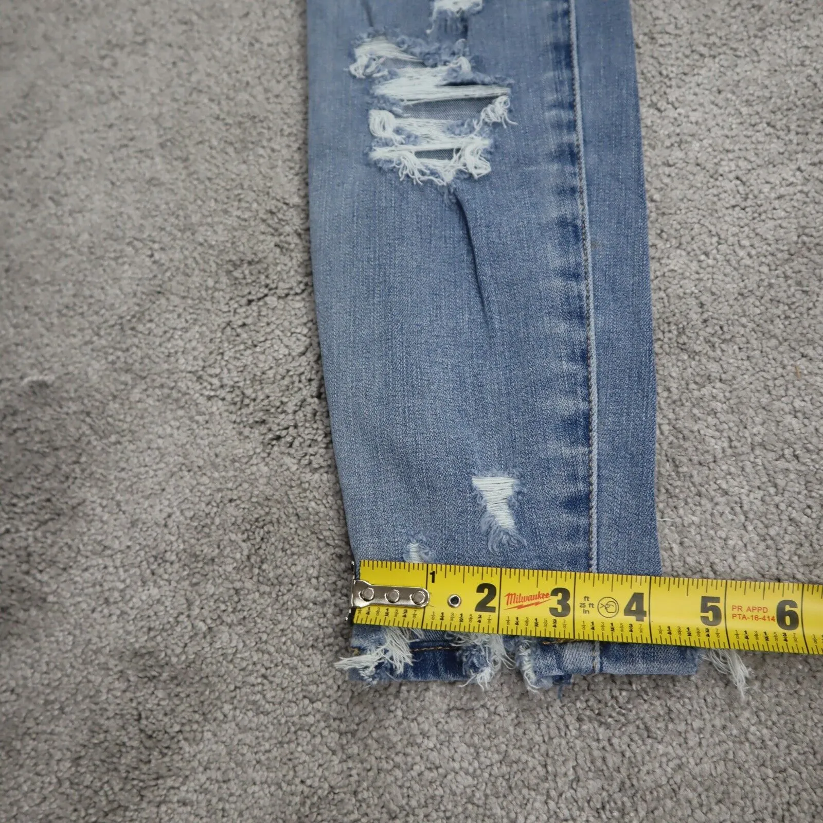 American Eagle Outfitters Womens The Dream Jeans Mid Rise Pockets Blue W27XL27