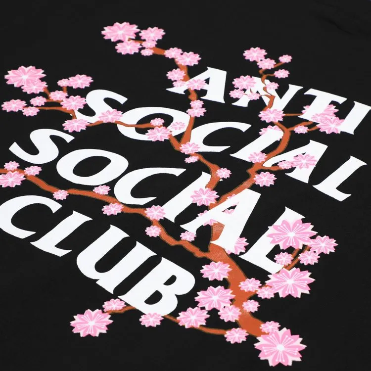 Anti Social Social Club Cherry Blossom T-Shirt 'Black', black