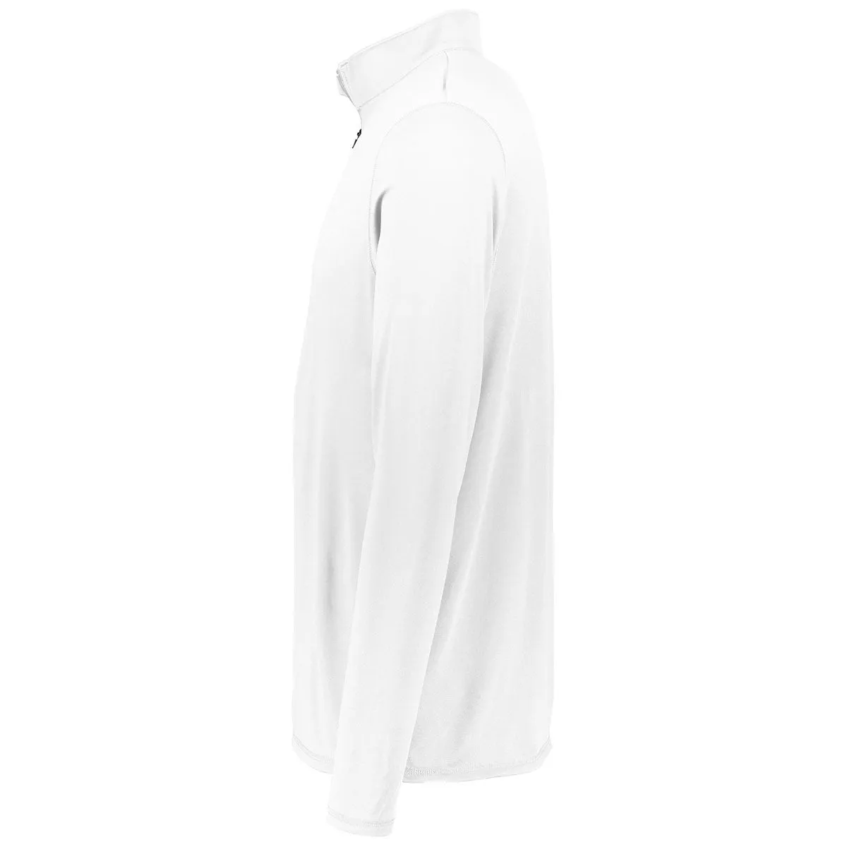 Augusta Sportswear Men's White Attain Quarter-Zip Pullover