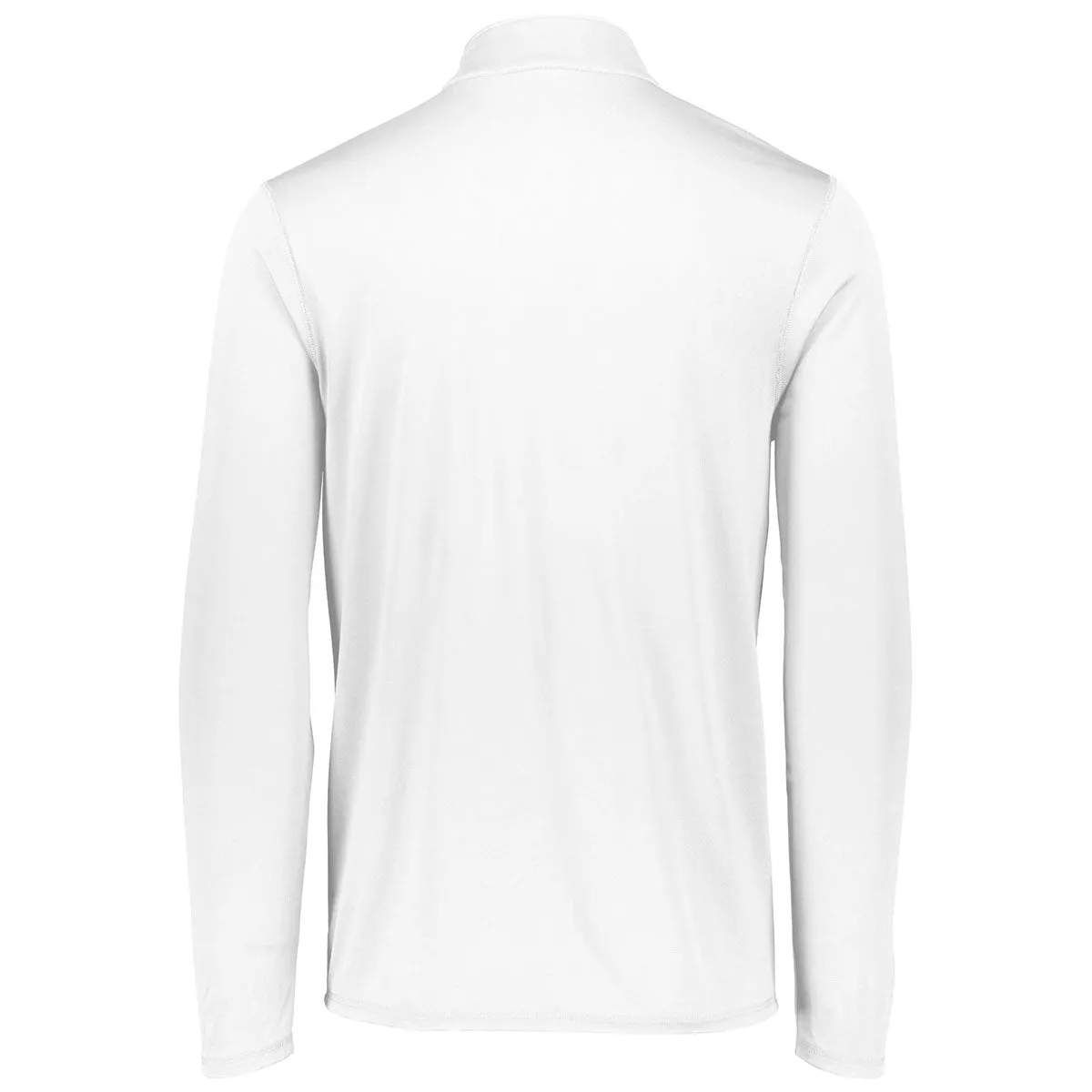 Augusta Sportswear Men's White Attain Quarter-Zip Pullover