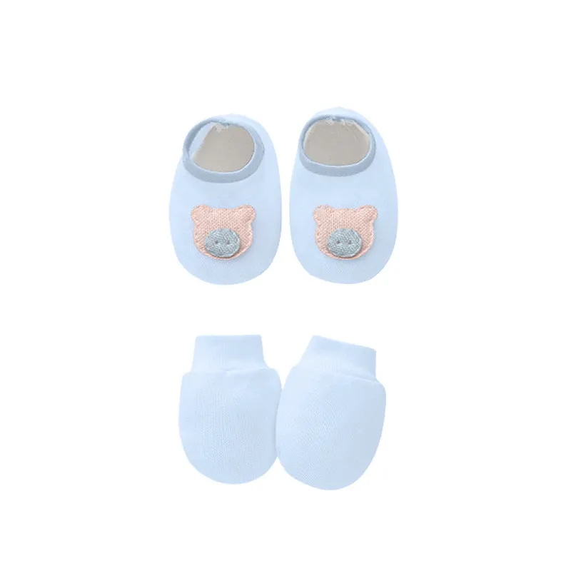 Baby Beanie with Socks Set