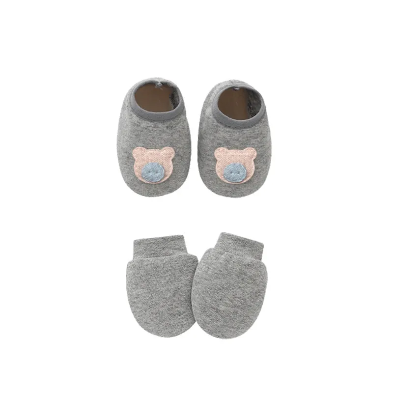 Baby Beanie with Socks Set