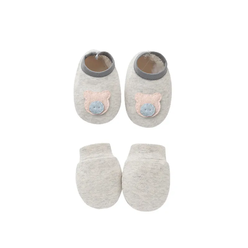 Baby Beanie with Socks Set