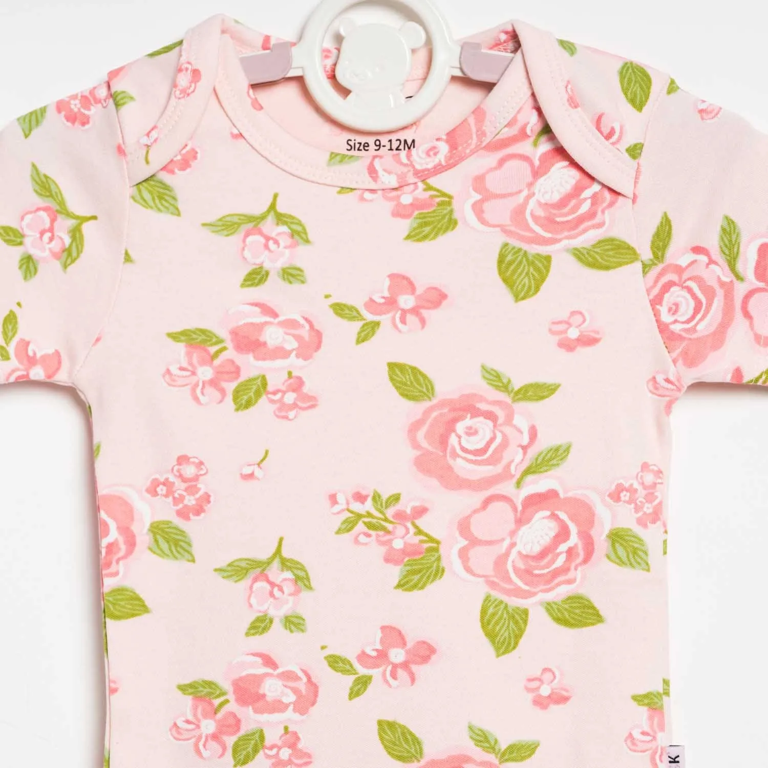 Baby Girl Pink Blush Short Sleeve Onesies Pack of 2 Collection
