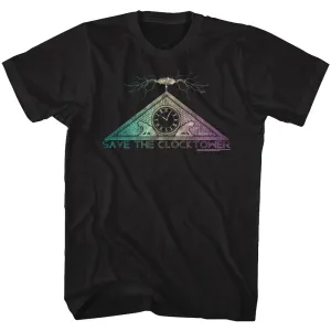 Back To The Future Clock Tower Men's T-Shirt